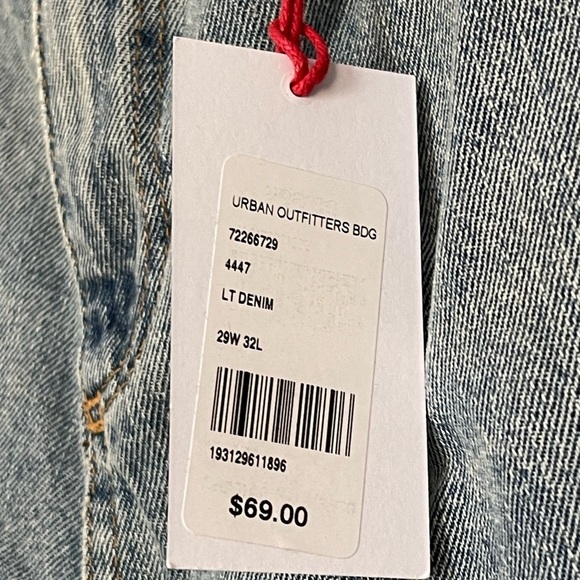 BDG Pax High-Rise Straight-Leg Jeans size 29 - Picture 5 of 13